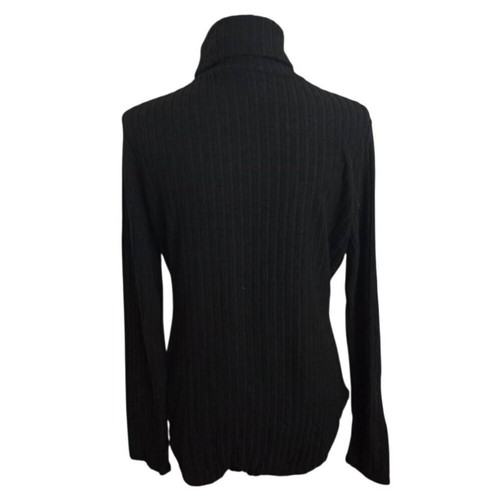 Laolasi Black Turtleneck Bodysuit Sz.2XL EUC Runs Small. - Picture 4 of 7
